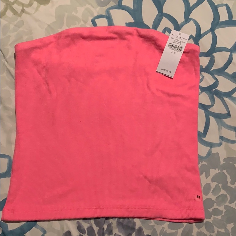 HOT PINK American Eagle Tube top NWT